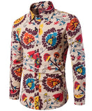Clothing Fashion Male Shirt Flax Dress