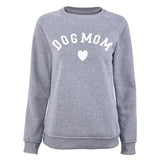 Dog Mom Women's Plus Velvet