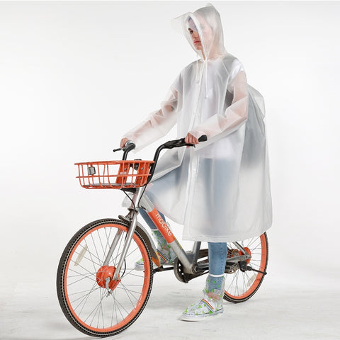 Poncho Plastic Cape Female Hooded Motorcycle