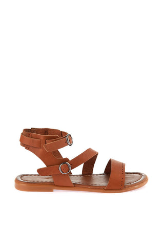 Trendyol Genuine Leather Tan Women 'S Sandals